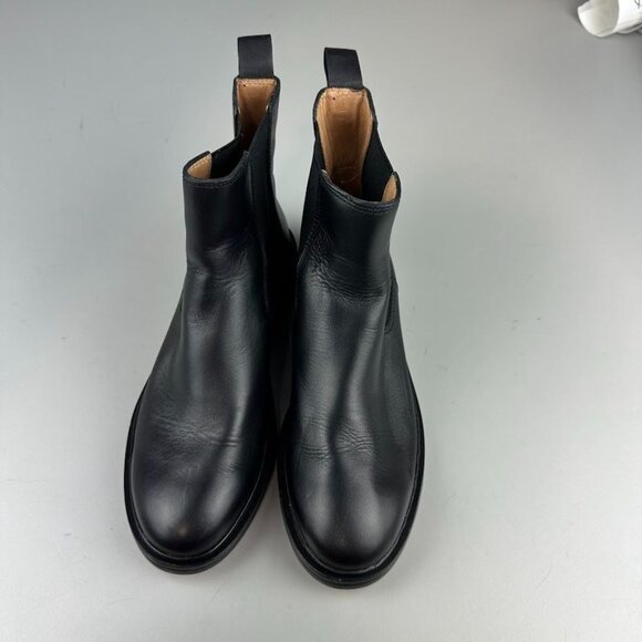 Madewell The Benning Chelsea Boot in True Black Leather - Picture 5 of 9